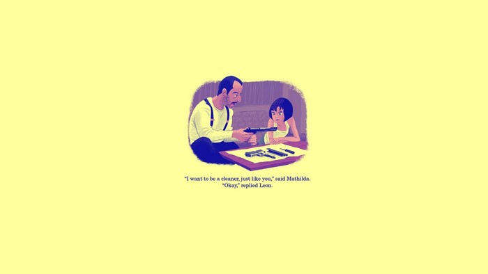 Leon and Mathilda from The Professional