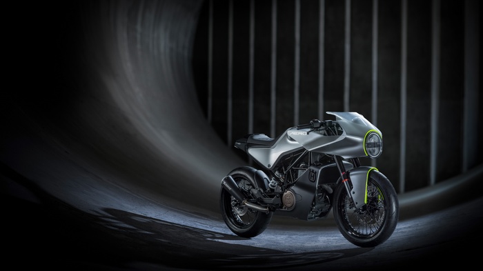 Husqvarna Vitpilen 401 Aero Concept motorcycle 4K