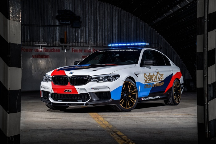 BMW M5 MotoGP Safety Car 2018 4K
