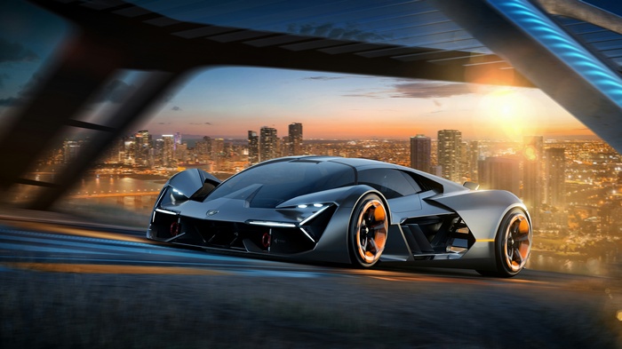 Lamborghini Terzo Millennio, 4K, Sports cars, Future cars, Concept cars