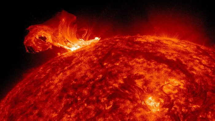 Solar Flare Eruption