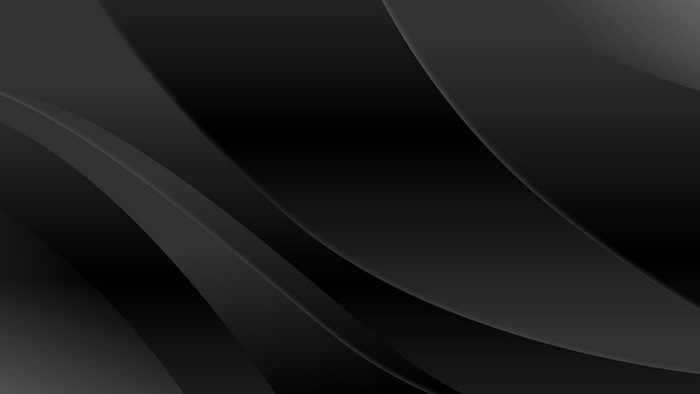Abstract Black and Gray Curved Shapes