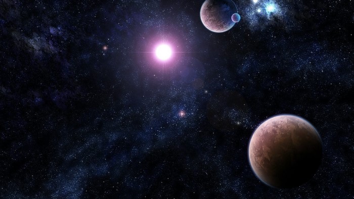 Planets and Stars in Deep Space