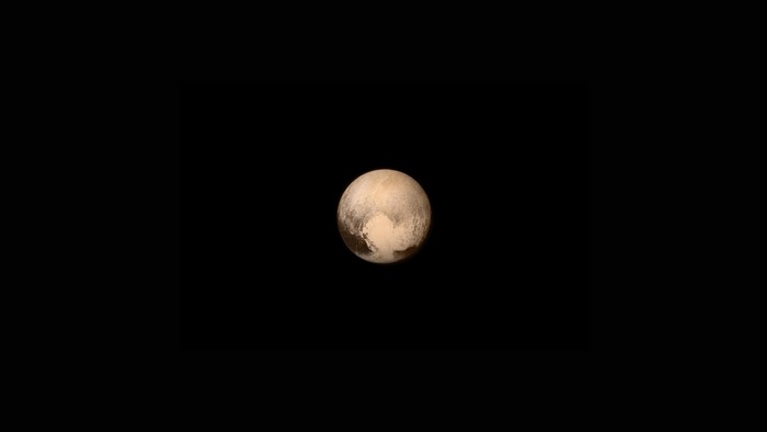 Pluto in Space
