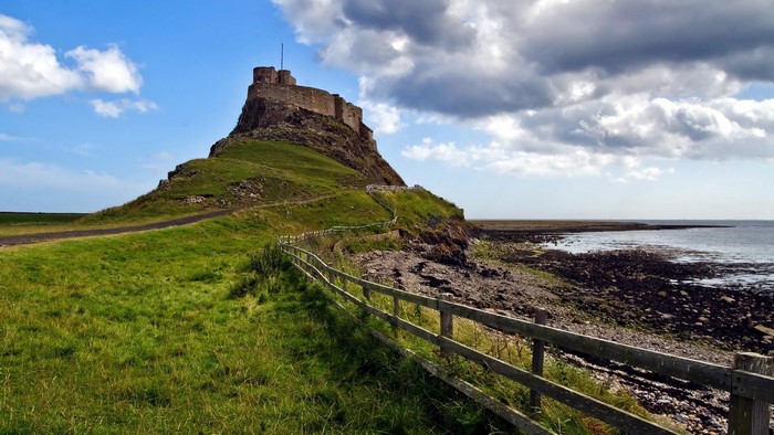 Lindisfarne Castle on Holy Island