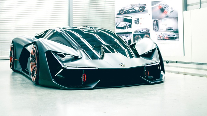 Lamborghini Terzo Millennio concept electric sports car