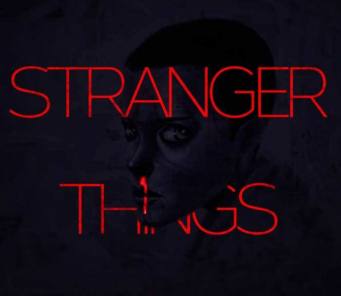 Stranger Things fan art with Eleven