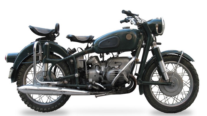 Old School Motorcycle