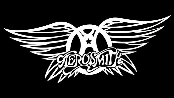 Aerosmith logo with wings and star