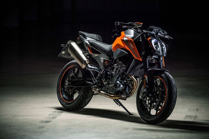 KTM Duke 790 motorcycle