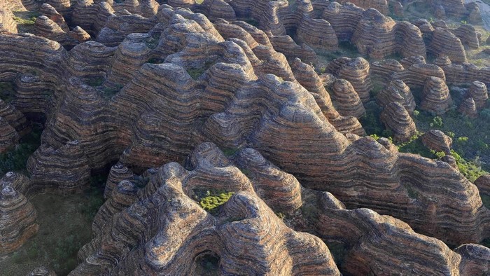 Bungle Bungle Range rock formations