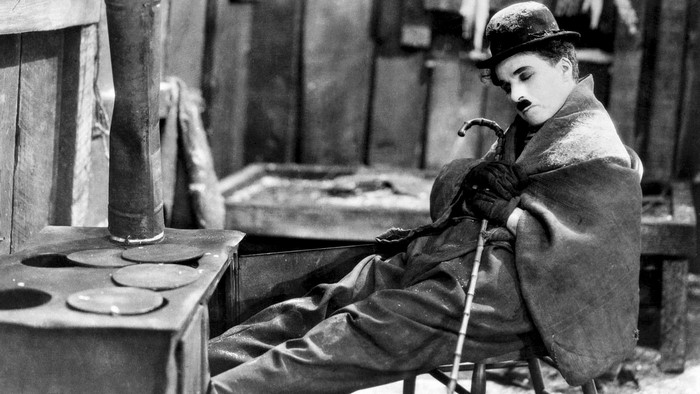 Charlie Chaplin in The Gold Rush