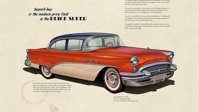 1955 Buick Super Sedan
