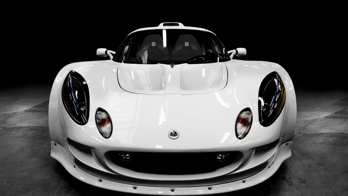 White Lotus Exige Extrema sports car