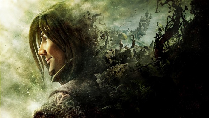 Fable Legends character with fantasy city