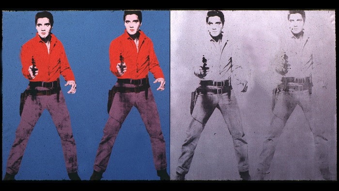 Elvis I & II by Andy Warhol