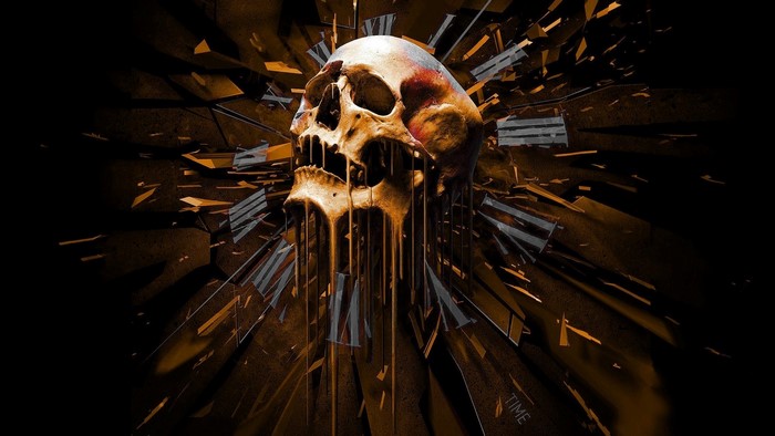 Death Clock Shattered Time Artwork