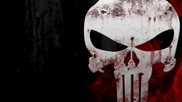 The Punisher skull logo