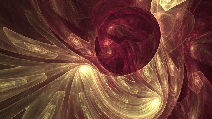 Rose Color Abstract Fractal Art