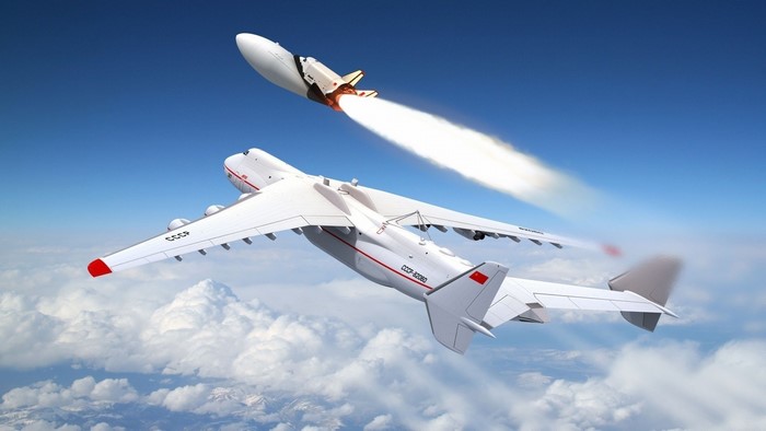 Antonov An-225 Mriya carrying Buran shuttle