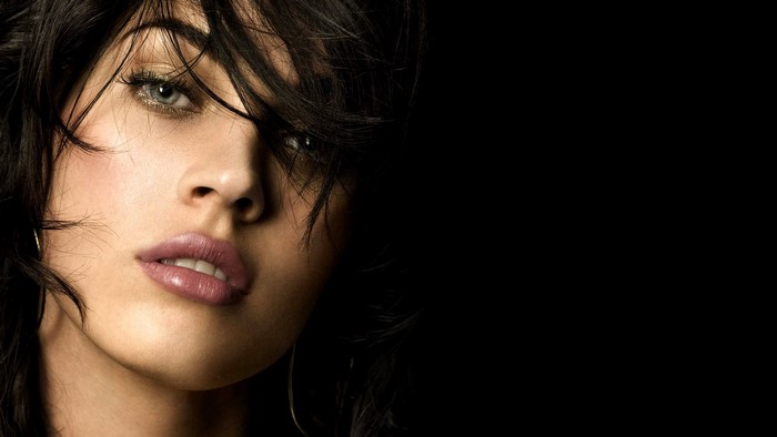 Megan Fox Close-up Portrait