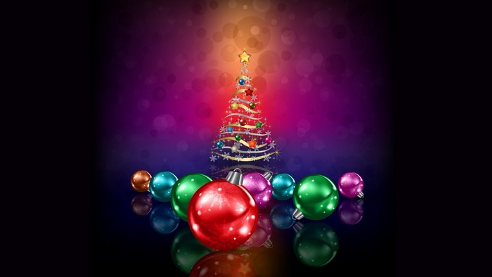 Christmas Tree with Ornaments