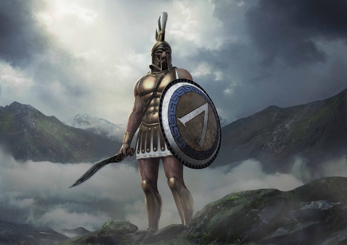 King Leonidas from Total War: Arena 4K