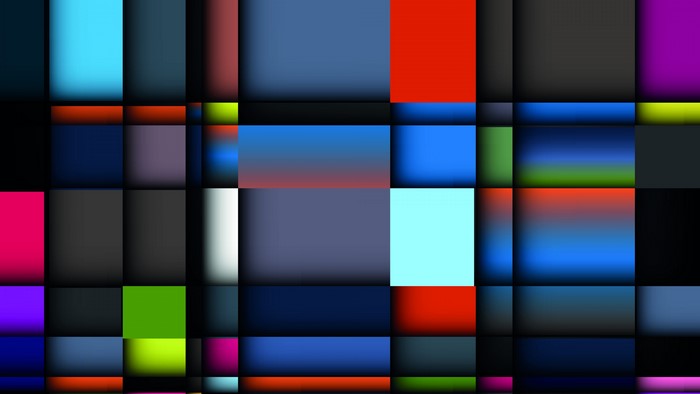 4K Multicolored Abstract Geometric Pattern