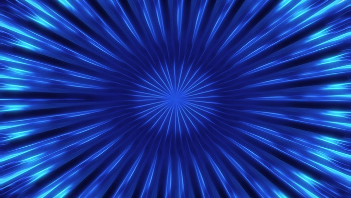 Blue Light Beams