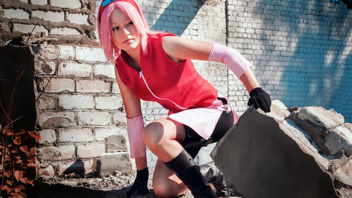 Sakura Haruno from Naruto Cosplay