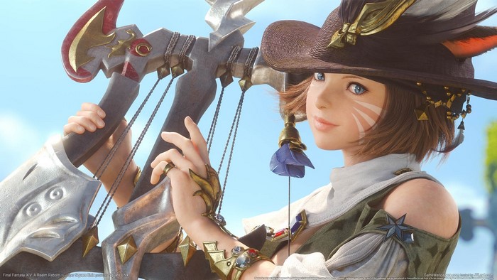 Miqo'te Bard from Final Fantasy XIV