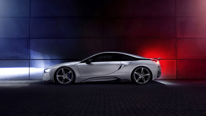 BMW i8 sports car