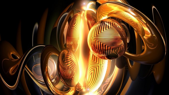 Abstract Golden Spheres and Rings