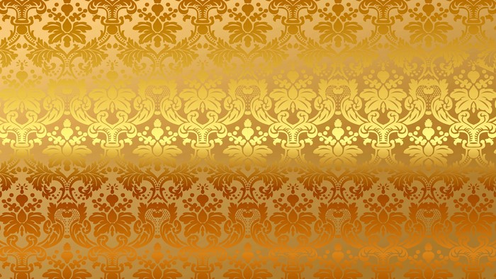 4K Gold Ornament Pattern