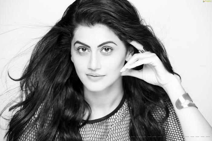 Taapsee Pannu in Black and White