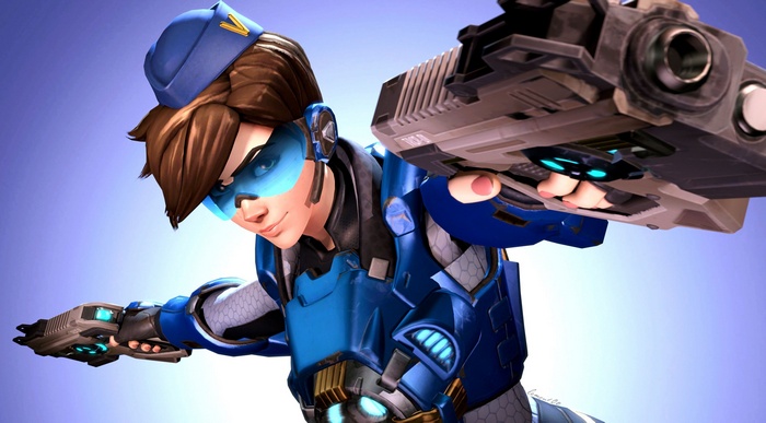 Cadet Oxton from Overwatch