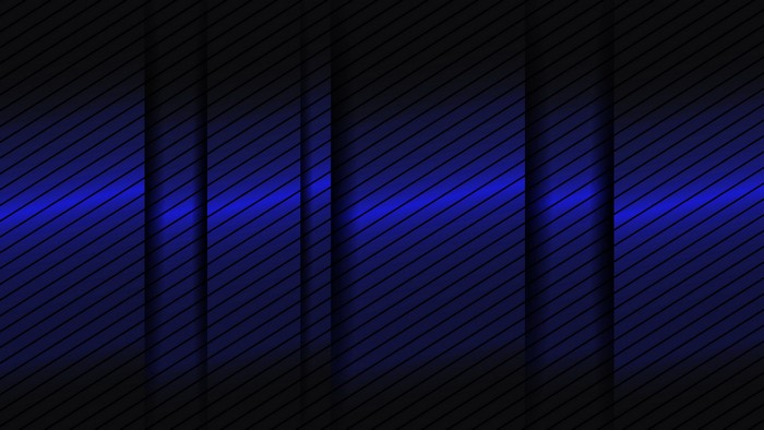 4K Abstract Blue and Black Lines