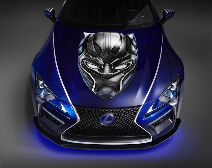 Black Panther Lexus LC 500
