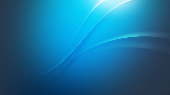 Abstract blue waves with light streaks