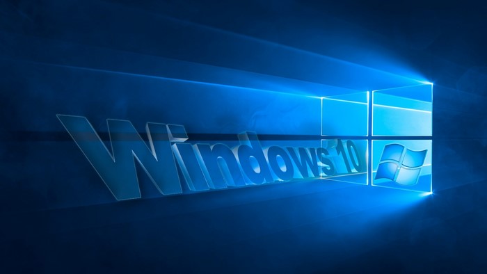 Windows 10 Logo and Text