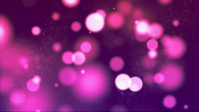 4K Purple Bokeh Lights