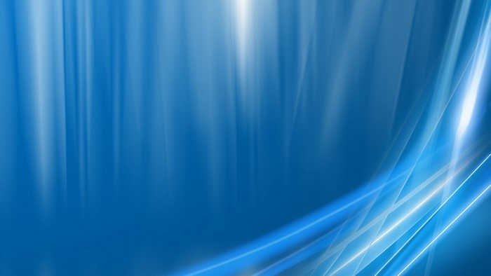 Blue abstract light streaks