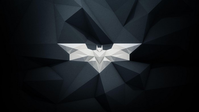 Batman Logo Geometric Design