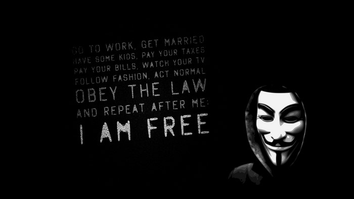 Anonymous I Am Free