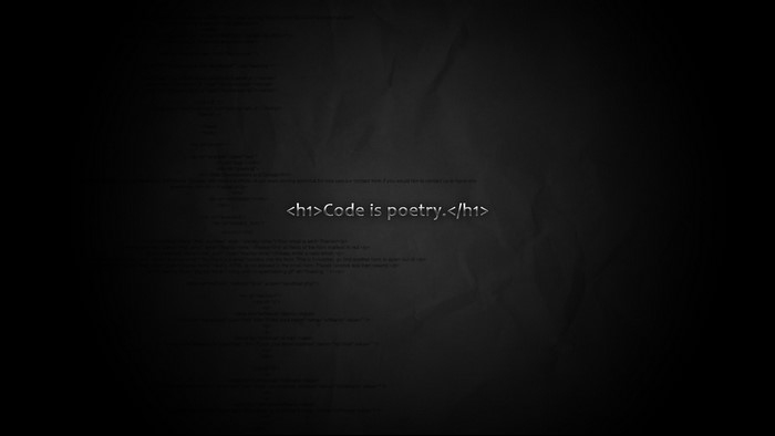 Code is Poetry