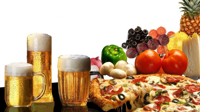 Beer, Pizza, and Ingredients