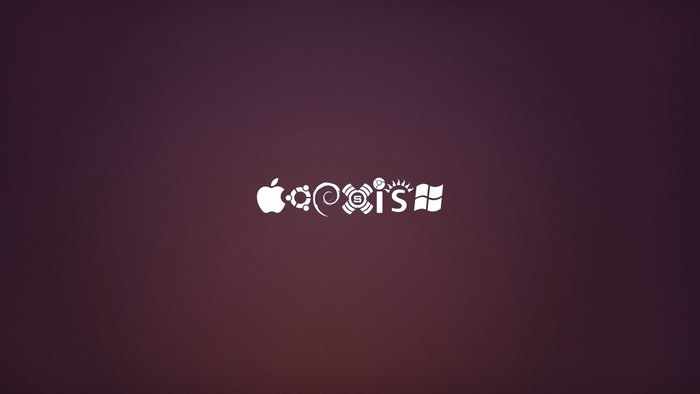 Coexist logos of operating systems