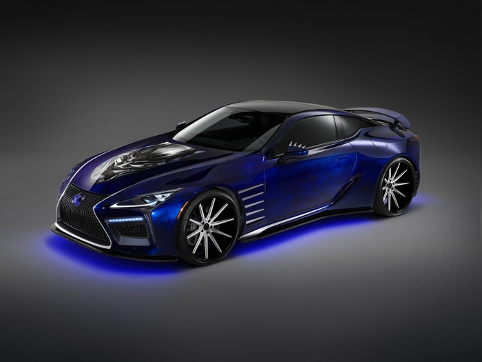 Black Panther Special Edition Lexus LC