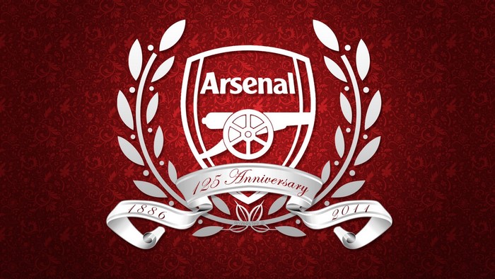 Arsenal 125th Anniversary Logo