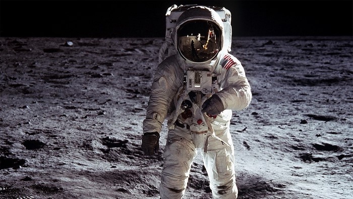 Astronaut on the Moon